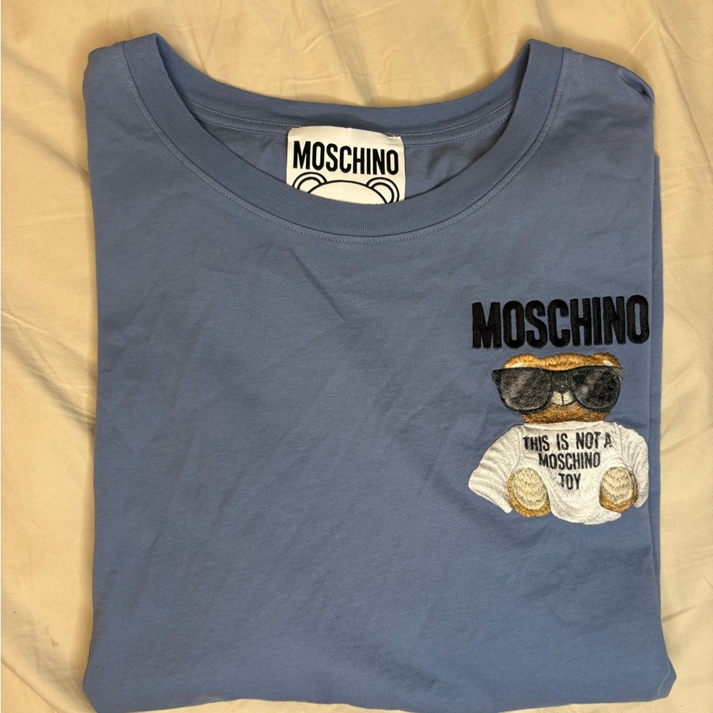 Moschino Light Blue Couture Tee